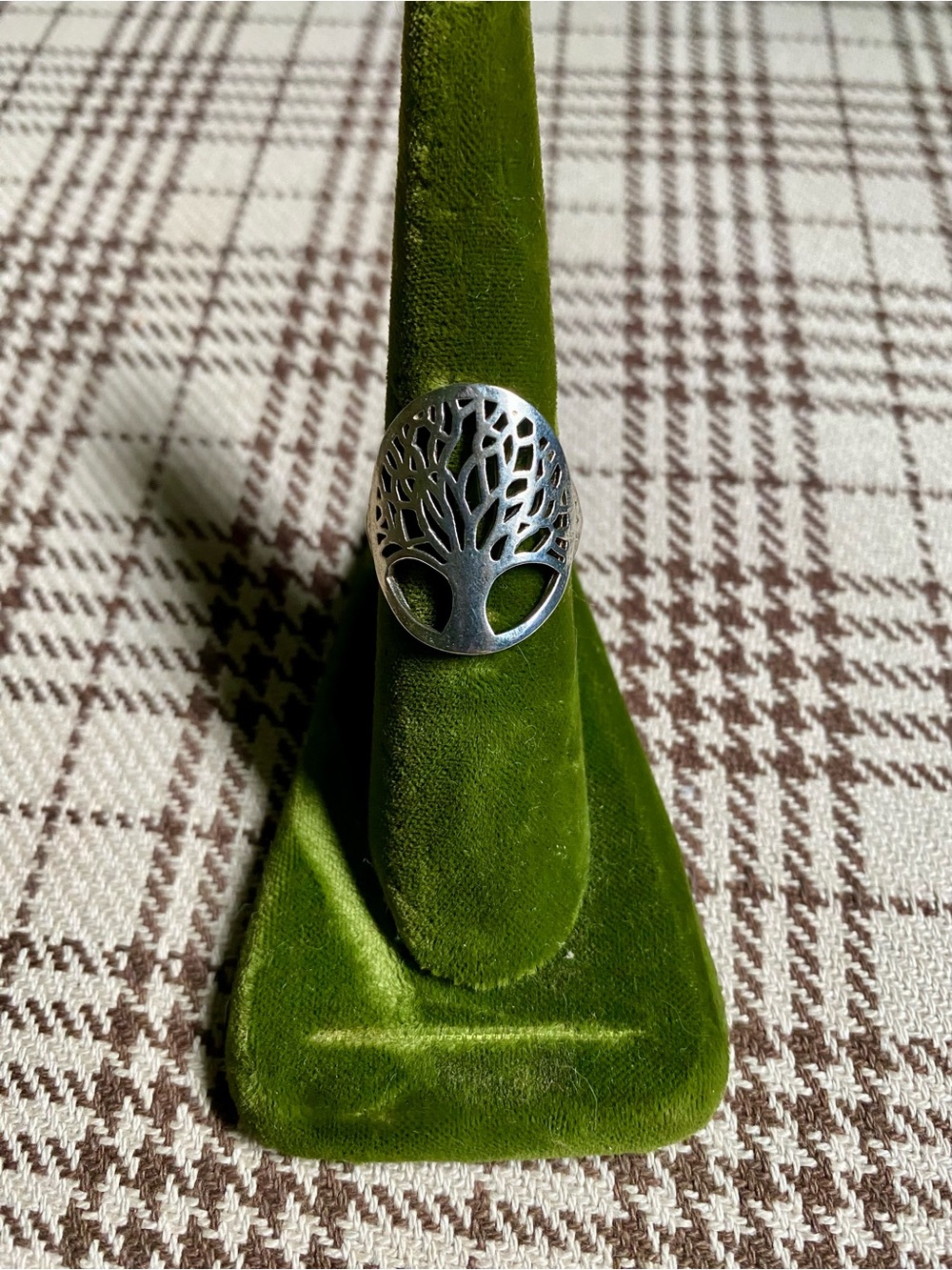 925 Sterling Silver Tree of Life Ring in Silver